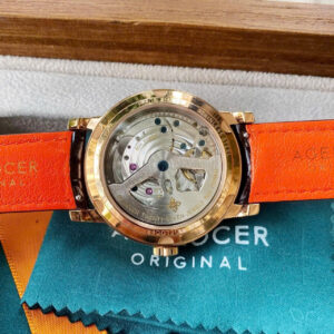 Đồng Hồ Agelocer Moon Phases 6406D2 Nam Chính Hãng Dây Da 40mm (2)