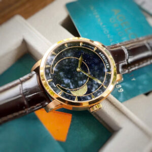 Đồng Hồ Agelocer Moon Phases 6406D2 Nam Chính Hãng Dây Da 40mm (2)