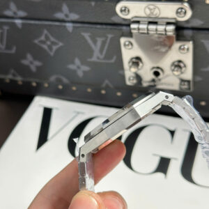 Đồng Hồ Audemars Piguet Royal Oak 15400ST Mặt Đen Replica Xưởng APS 41mm (1)