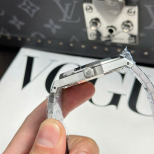 Đồng Hồ Audemars Piguet Royal Oak 15400ST Mặt Đen Replica Xưởng APS 41mm (1)