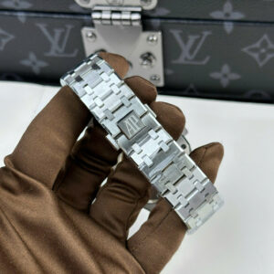 Đồng Hồ Audemars Piguet Royal Oak 15400ST Mặt Trắng Replica Xưởng APS 41mm (1)