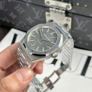 Đồng Hồ Audemars Piguet Royal Oak 15400ST Mặt Xám Replica Xưởng APS 41mm (2)