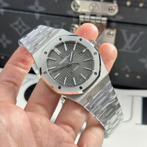 Đồng Hồ Audemars Piguet Royal Oak 15400ST Mặt Xám Replica Xưởng APS 41mm (2)