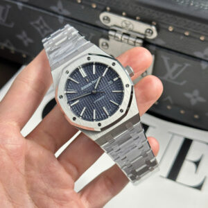 Đồng Hồ Audemars Piguet Royal Oak 15400ST Mặt Xanh Replica Xưởng APS 41mm (12)