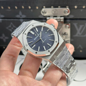 Đồng Hồ Audemars Piguet Royal Oak 15400ST Mặt Xanh Replica Xưởng APS 41mm (12)