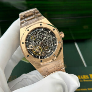 Đồng Hồ Audemars Piguet Royal Oak 15407OR Skeleton Replica Xưởng THB 41mm (1)