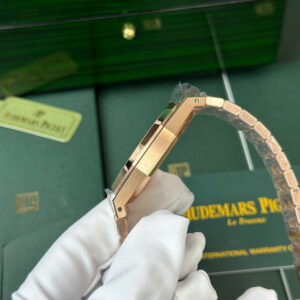 Đồng Hồ Audemars Piguet Royal Oak 15407OR Skeleton Replica Xưởng THB 41mm (1)