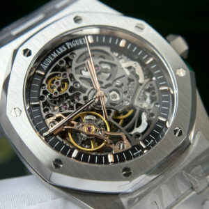 Đồng Hồ Audemars Piguet Royal Oak 15407ST Skeleton Replica Xưởng THB 41mm (1)