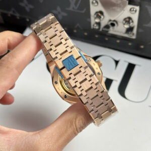 Đồng Hồ Audemars Piguet Royal Oak 15500OR Mặt Đen Rep 11 APS 41mm (1)