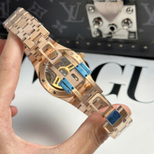 Đồng Hồ Audemars Piguet Royal Oak 15500OR Mặt Đen Rep 11 APS 41mm (1)