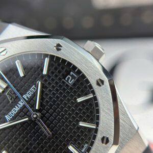 Đồng Hồ Audemars Piguet Royal Oak 15500ST Dây Cao Su Đen APS 41mm (2)