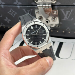 Đồng Hồ Audemars Piguet Royal Oak 15500ST Dây Cao Su Đen APS 41mm (4)