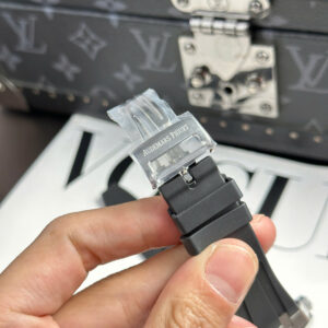 Đồng Hồ Audemars Piguet Royal Oak 15500ST Dây Cao Su Đen APS 41mm (2)