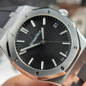 Đồng Hồ Audemars Piguet Royal Oak 15500ST Dây Cao Su Đen APS 41mm (2)