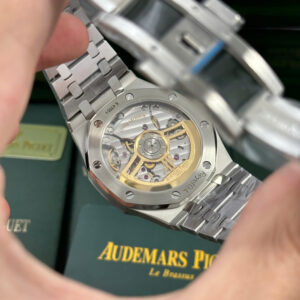 Đồng Hồ Audemars Piguet Royal Oak 15500ST Mặt Số Đen Xưởng APS 41mm (1)