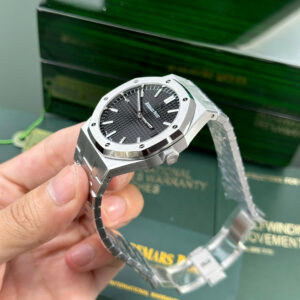 Đồng Hồ Audemars Piguet Royal Oak 15500ST Mặt Số Đen Xưởng APS 41mm (1)