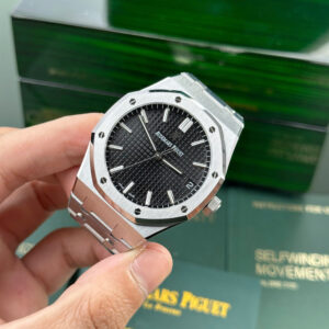 Đồng Hồ Audemars Piguet Royal Oak 15500ST Mặt Số Đen Xưởng APS 41mm (1)