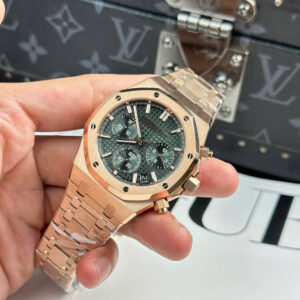 Đồng Hồ Audemars Piguet Royal Oak Chronograph 26240 Mặt Xanh Lá APS 2025 41mm (8)