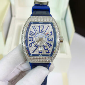 Đồng Hồ Franck Muller Fake Cao Cấp Máy Cơ Nhật V45 Đính Full Đá 45mm (1)