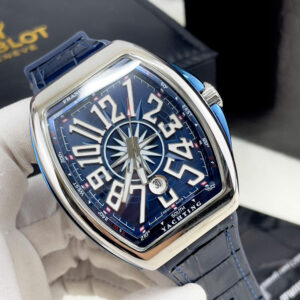 Đồng Hồ Franck Muller Fake Cao Cấp Máy Cơ Nhật V45 Màu Xanh Dương 45mm (6)