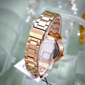 Đồng Hồ Guess Rumour GW0613L3 Nữ Dây Kim Loại Màu Vàng Hồng Mặt Số Tròn 34mm (3)