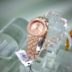Đồng Hồ Guess Rumour GW0613L3 Nữ Dây Kim Loại Màu Vàng Hồng Mặt Số Tròn 34mm (3)
