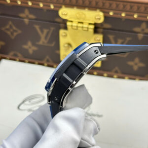 Đồng Hồ Hublot Spirit Of Big Bang Titanium Viền Gốm Xanh Replica Xưởng BBF 42mm (2)