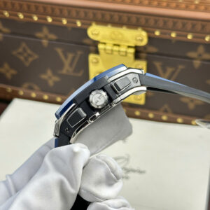 Đồng Hồ Hublot Spirit Of Big Bang Titanium Viền Gốm Xanh Replica Xưởng BBF 42mm (2)