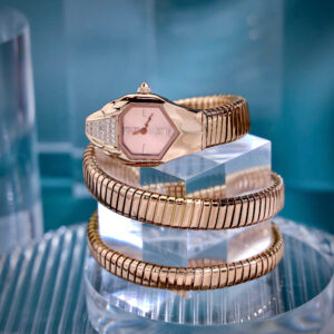 Đồng Hồ Just Cavalli Gam Chic Rắn Quấn 2 Vòng Màu Vàng Hồng Like Auth 30mm (8)