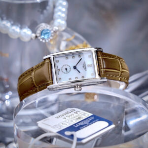 Đồng Hồ Nữ Longines DolceVita Fake Máy Pin Nhật Dây Da Màu Nâu 22x29mm (7)