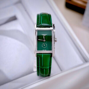 Đồng Hồ Nữ Longines DolceVita Fake Máy Pin Nhật Màu Xanh Lá Cây 22x29mm (4)