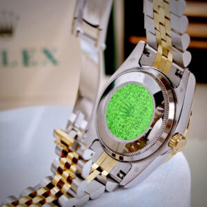 Đồng Hồ Nữ Rolex DateJust Đính Đá Fake Máy Pin Nhật Giá Rẻ 32mm (8)