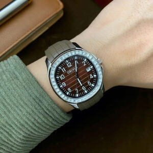 Đồng Hồ Oblvlo FM-SL-YRRR-D Nam Đính Đá Mặt Chocolate Chính Hãng (2)