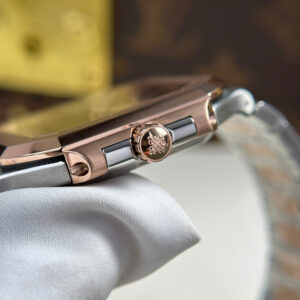 Đồng Hồ Patek Philipe Cubitus Demi Mặt Xanh Dương Rep 11 Xưởng TW 45mm (12)