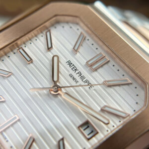 Đồng Hồ Patek Philipe Cubitus Mặt Số Trắng Replica 11 Xưởng TW 45mm (11)