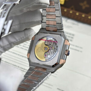 Đồng Hồ Patek Philipe Cubitus Mặt Số Trắng Replica 11 Xưởng TW 45mm (11)