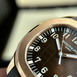 Đồng Hồ Patek Philippe Aquanaut 5167R Replica Mặt Chocolate Xưởng 3K 40mm (10)