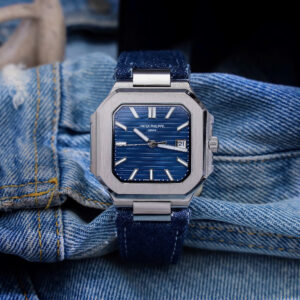 Đồng Hồ Patek Philippe Fake Máy Cơ Nhật Màu Xanh Dương Cubitus 5821 45mm (1)