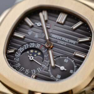 Đồng Hồ Patek Philippe Nautilus 5712R Dây Da Replica Nhà Máy PPF 40mm (5)