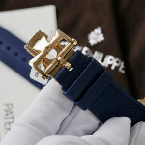 Đồng Hồ Vacheron Constantin Overseas 4500V Replica Dây Cao Su Màu Xanh PPF 41mm (8)