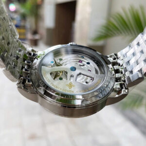 Đồng Hồ Agelocer Moon Phases 6401A9 Nam Chính Hãng Dây Kim Loại 40mm (3)