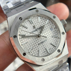 Đồng Hồ Audemars Piguet Royal Oak 15450ST Mặt Trắng Replica Nhà Máy APS 37mm (2)