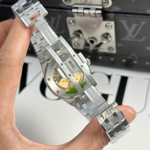 Đồng Hồ Audemars Piguet Royal Oak 15450ST Mặt Trắng Replica Nhà Máy APS 37mm (2)