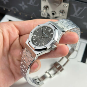 Đồng Hồ Audemars Piguet Royal Oak 15450ST Mặt Xám Replica Nhà Máy APS 37mm (1)