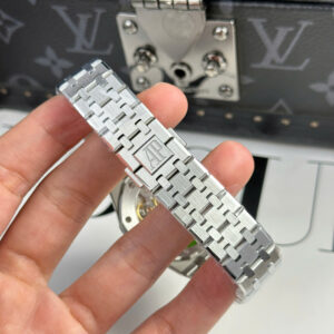 Đồng Hồ Audemars Piguet Royal Oak 15450ST Mặt Xám Replica Nhà Máy APS 37mm (1)