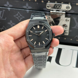 Đồng Hồ Audemars Piguet Royal Oak 15500CE Gốm Đen Nhà Máy F1 Chế Tác 41mm (1)