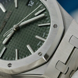 Đồng Hồ Audemars Piguet Royal Oak 15500ST Mặt Xanh Lá Cây Replica 41mm (1)