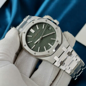Đồng Hồ Audemars Piguet Royal Oak 15500ST Mặt Xanh Lá Cây Replica 41mm (1)