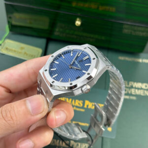 Đồng Hồ Audemars Piguet Royal Oak 15500ST Replica Mặt Xanh Xưởng ZF 41mm (1)