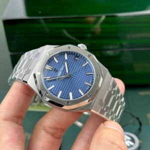 Đồng Hồ Audemars Piguet Royal Oak 15500ST Replica Mặt Xanh Xưởng ZF 41mm (1)